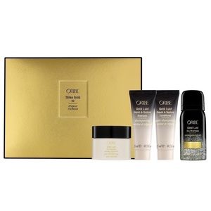 Oribe Strike Gold travel kit